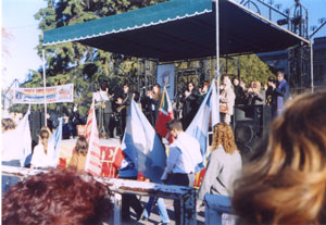 Desfile de instituciones