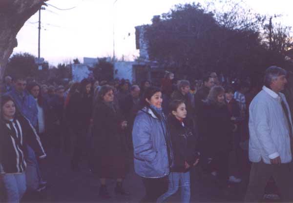 Procesión con San Antonio de Padua