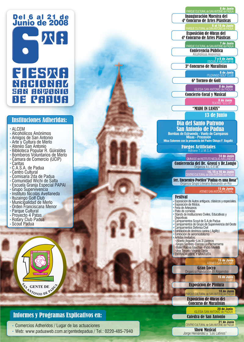 6ta Fiesta Nacional de San Antonio de Padua