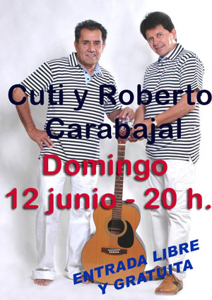 Cuti y Roberto Carabajal en San Antonio de Padua